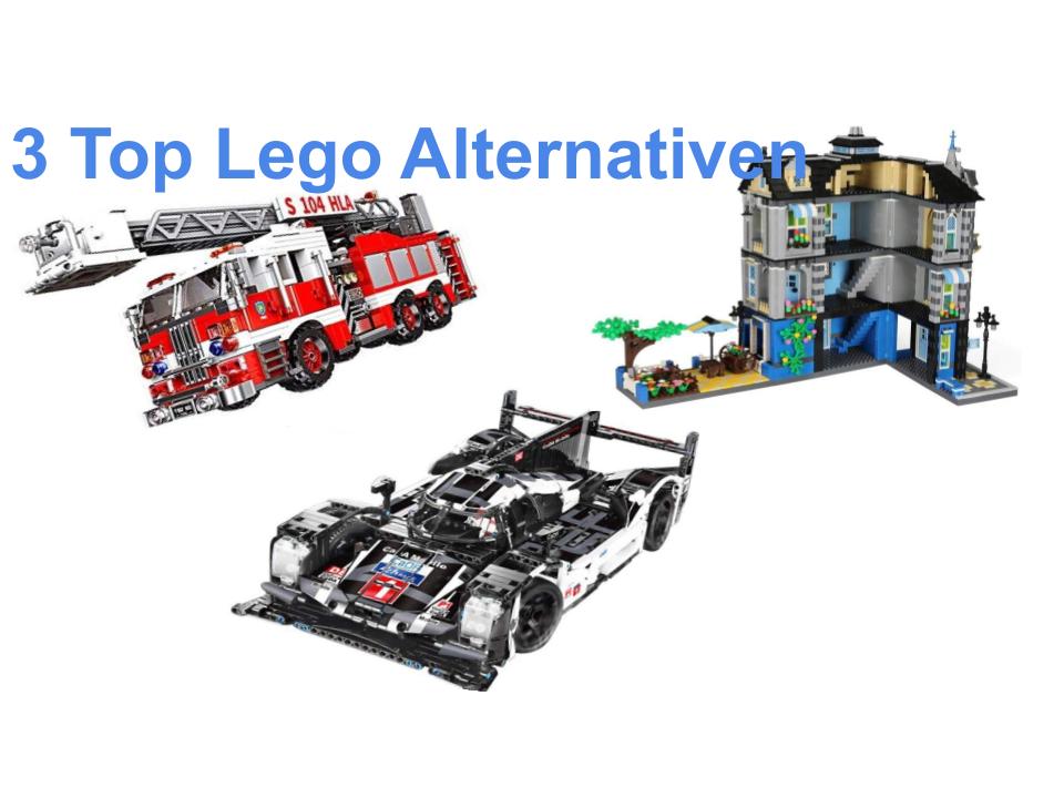Drei Lego Alternativen – diese Klemmbaustein Sets können überzeugen